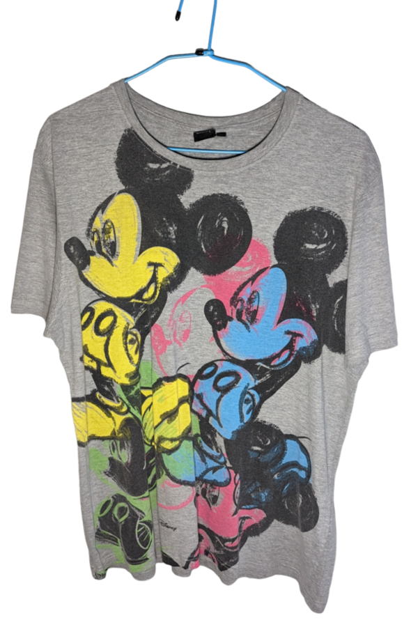 t-shirt mickey mouse bunt